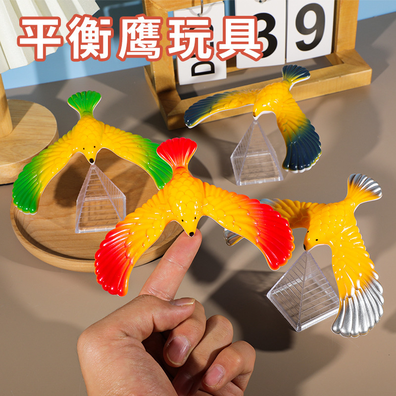 Balance eagle balance bird tumbler 80 nostalgic gravity bird creative classic children's toys early education gift wholesale