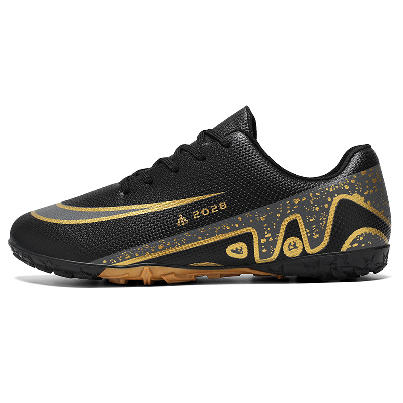 Nuevos zapatos de fútbol transfronterizos TF de clavos para hombres y mujeres, entrenamiento profesional para niños, zapatos de fútbol AG de clavos largos, comercio exterior