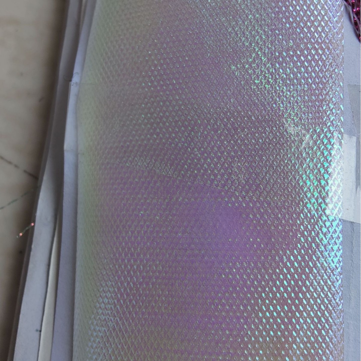 银色闪亮锡箔膜聚酯材料浅金色纸加厚闪亮片膜酒红色闪亮星点膜