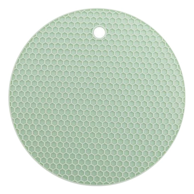 Круглый силиконовый небольшой размер сотовый теплоизоляционный коврик обеденная тарелка подставка для обеденного стола коврик кухонный высокотемпературный коврик для горшка бытовой коврик для миски