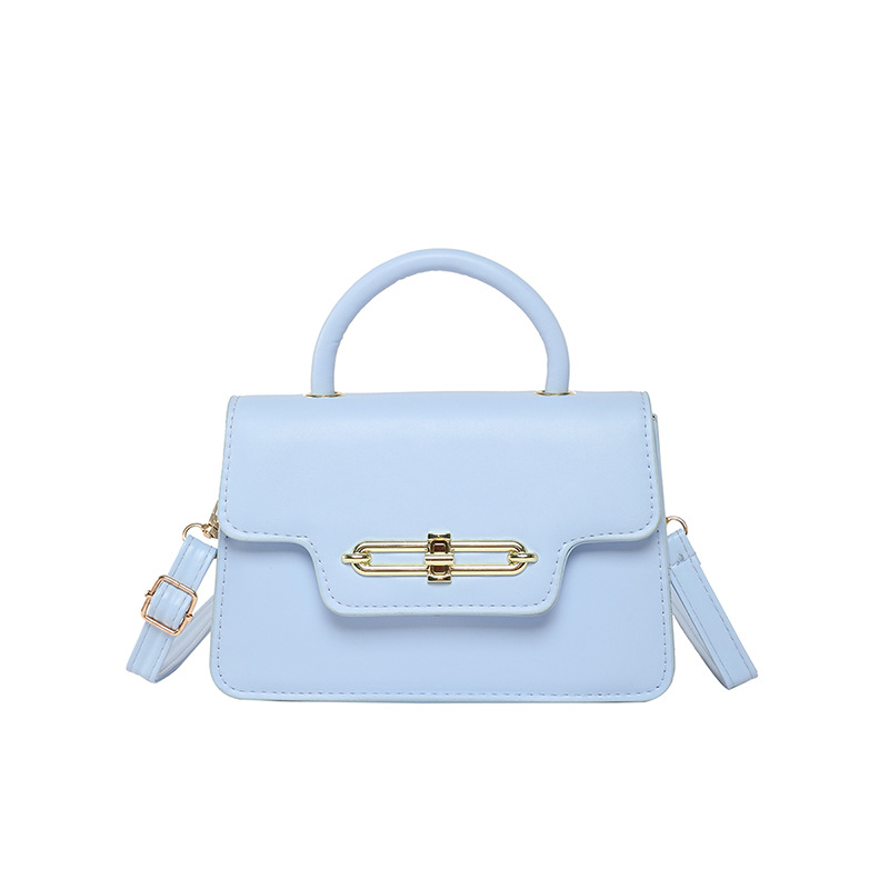 Bolso de hombro de gran capacidad retro 2025 primavera nuevo bloqueo de moda color caramelo empalme bolso de moda damas