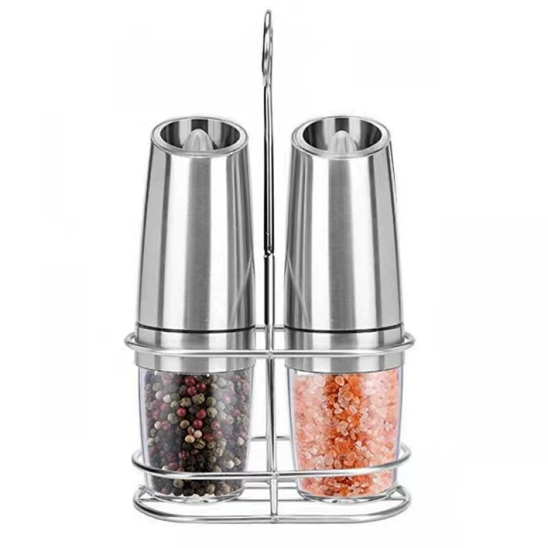 Cross-border electric pepper mill gravity induction grinder cross-border mini smart salt and pepper grinder pepper grinding
