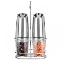 Cross-border electric pepper mill gravity induction grinder cross-border mini smart salt and pepper grinder pepper grinding