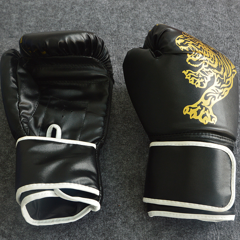 Boxing polyurethane gloves for adults for training