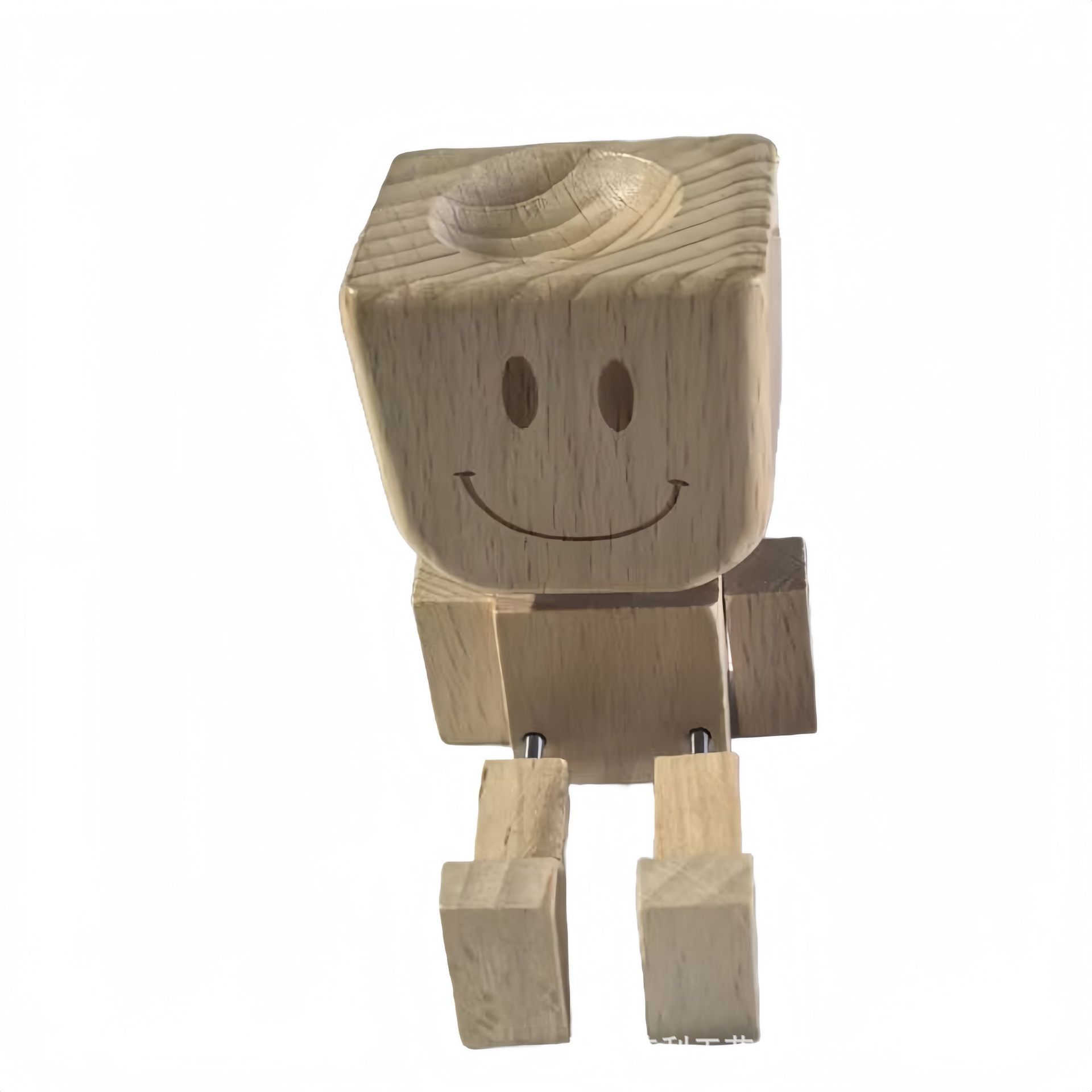 Salida de aire de coche clip de aromaterapia colgante de madera clip de perfume de nogal negro decoración de coche expansión de madera de incienso dibujos animados