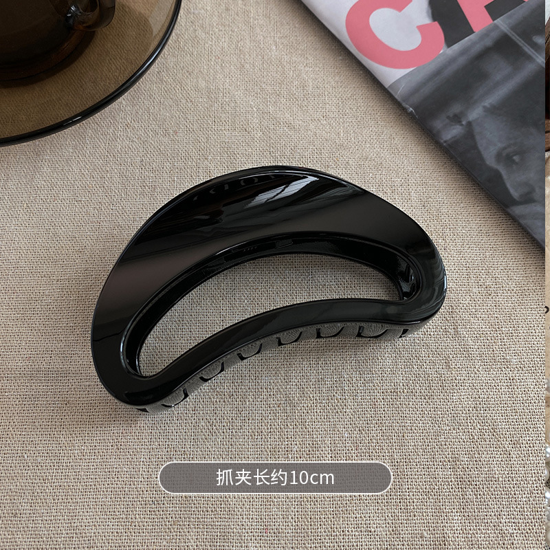 フランス式の酢酸高級感のサメの魚は女性の春夏の復古の気質の後頭部を挟みます。