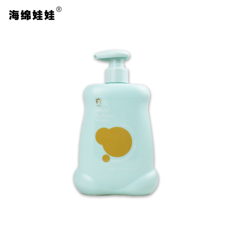 Sponge Doll Skin-Friendly and Refreshing Milk Essence Shampoo and Shower Gel 2-in-1 Skin-Friendly Formula with Rich Foam for Cleansing