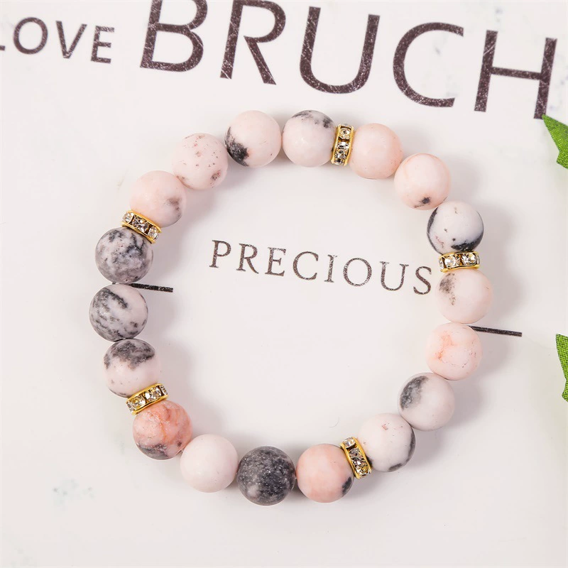 (Кроссбордер)Planetary органический аксессуар, матовый зебра, бисер bracelet, желание, европейский стиль