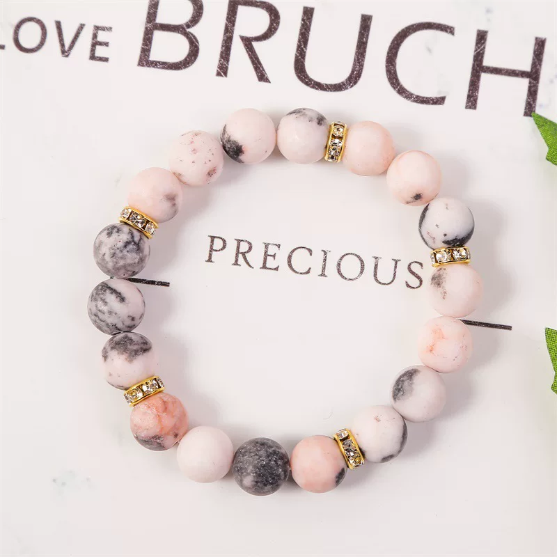 (Кроссбордер)Planetary органический аксессуар, матовый зебра, бисер bracelet, желание, европейский стиль
