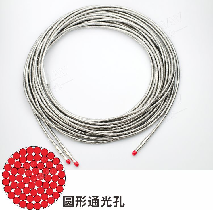 石英光纤束 紫外光纤束 UV固化光纤束 柔性光纤 多芯光纤 