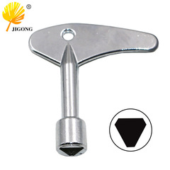 Wholesale single inner triangle elevator key, inner triangle water meter valve key