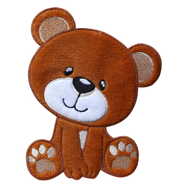 Source Manufacturer Embroidery Processing Fashion Accessories Patches Fabric Stickers Clothing Bag Accessories DIY Decorative Patches