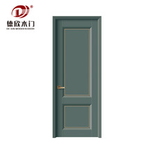 厂家供应德式拼装内扣系列莫兰迪色系原木门实木门卧室门烤漆门