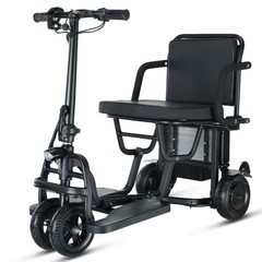 Amazonの人気の高齢者用軽量折りたたみ電動スクーター、障害者車椅子、オートバイ、家庭用ショッピングカート