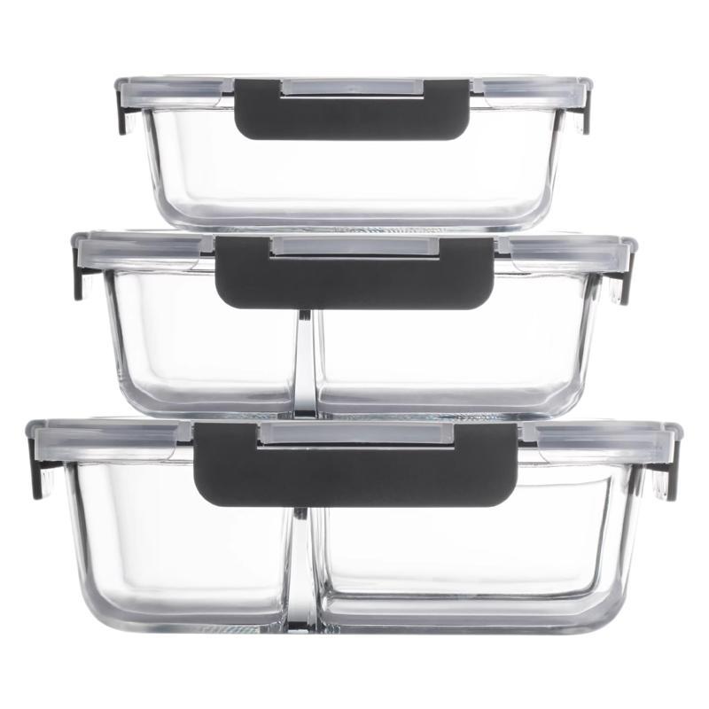 Cuenco, refrigerador, frigorífico, fiambrera de vidrio transfronteriza especial, oficinistas, juego de conservación con arroz, horno microondas, lavavajillas