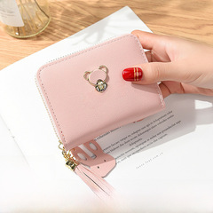 New Short Wallet Women's Casual Coin Bag Card Holder Combo Student Girl Fringe Best Selling Leather Purse