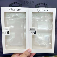 适用新款高档塑料PVC加厚包装盒苹果iphone14 promax手机壳包装盒