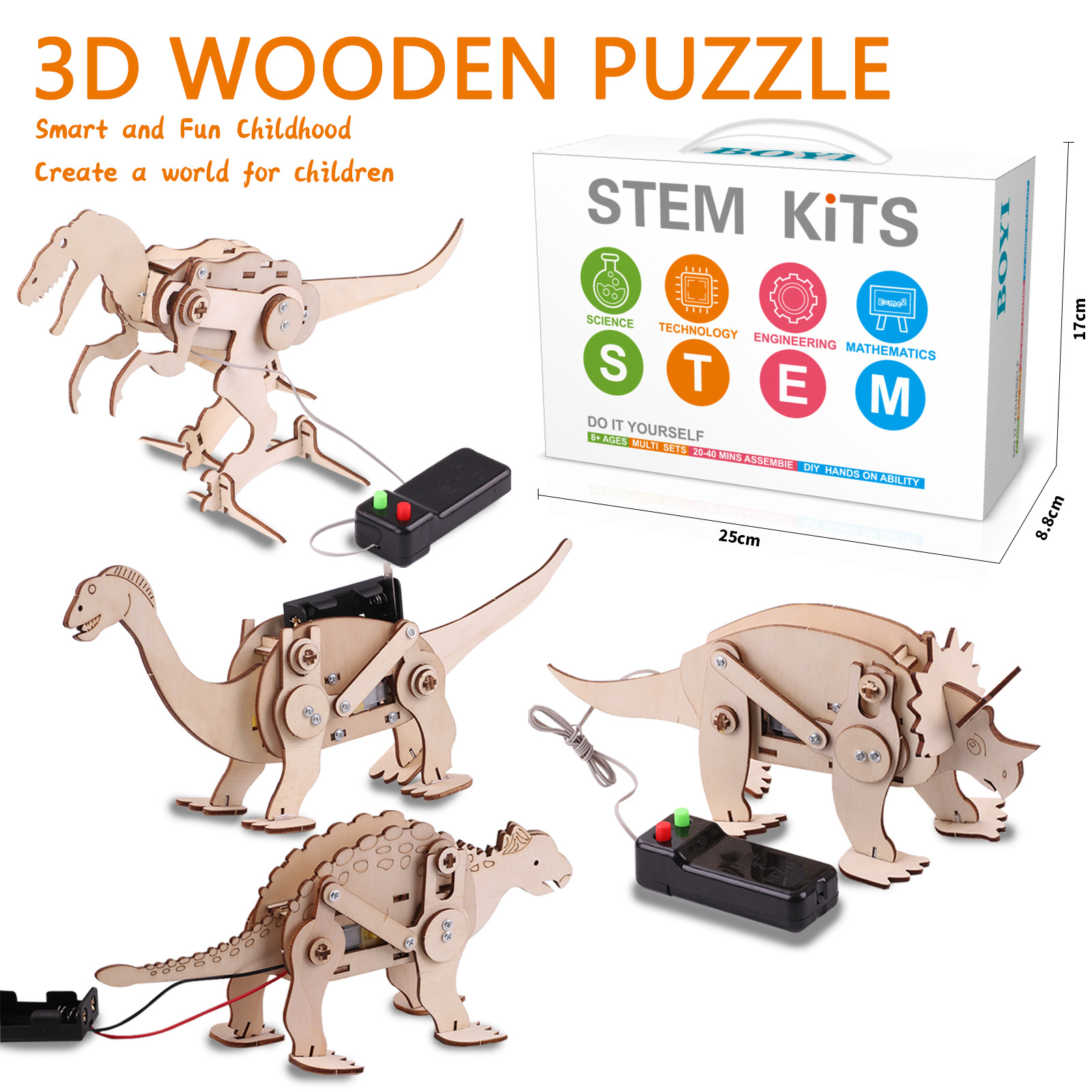 Tecnología transfronteriza pequeña invención física diy manual puzzle conjunto de experimentos científicos juguetes para estudiantes de jardín de infantes