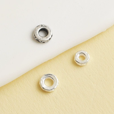 Handmade DIY Beaded Closed Ring | Zərgərlik ara hissələri