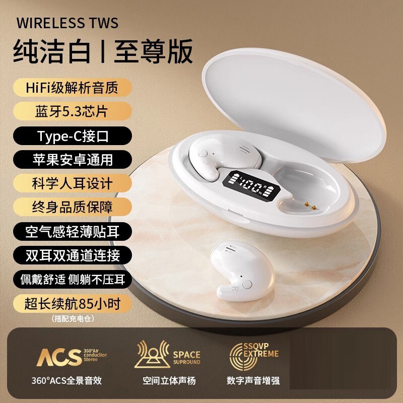 国境を越えた人気商品 プライベートモデル ワイヤレスBluetoothイヤホン インイヤータイプ 長時間バッテリー 高音質通話 デジタルディスプレイ搭載 ワイヤレスイヤホン|undefined
