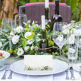 陶瓷杯;席位卡;衣架