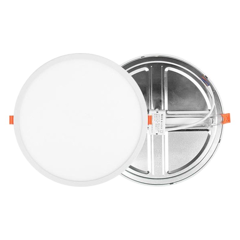LED ultrafino downlight lámpara del panel agujero ajustable agujero libre cuadrado redondo techo agujero lámpara de techo 6-pulgadas 12W image 1