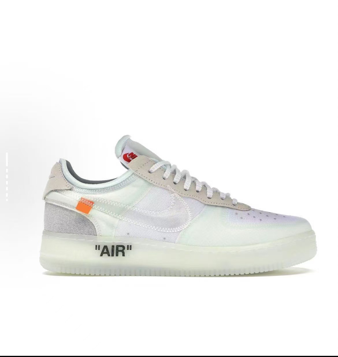 Zapatos Putian versión original de la fuerza aérea No. 1 en el extranjero marca conjunta de la cabeza de cuero en lugar de cojín de aire zapatillas deportivas para hombres y mujeres