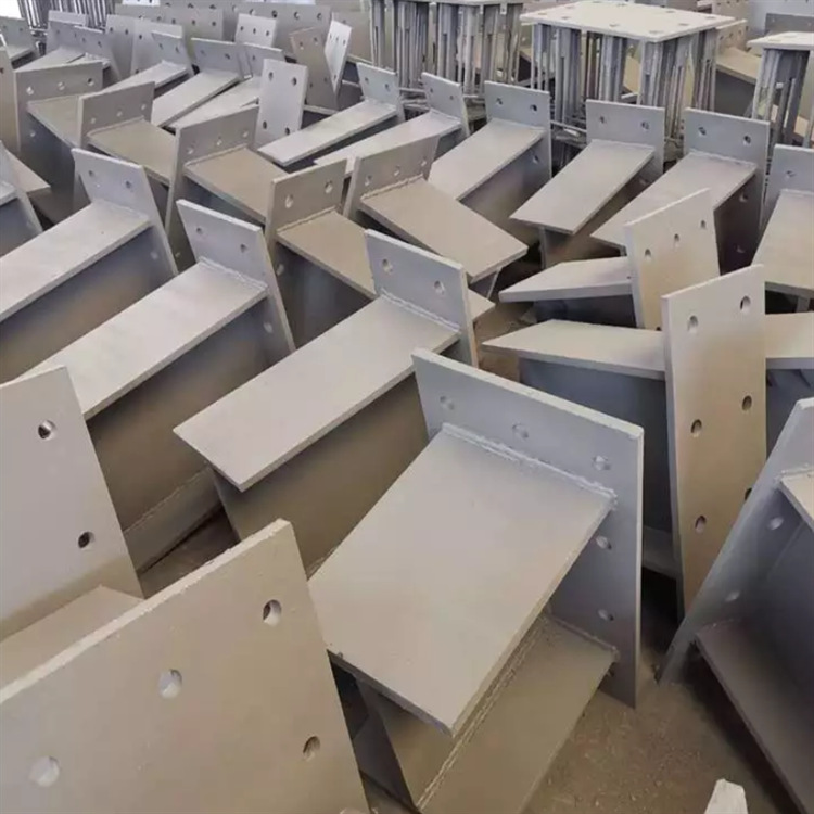 Fabricante de suministro de aleación de co-penetración de bloque de viga de prevención de caída de catenario galvanizado en caliente piezas incrustadas