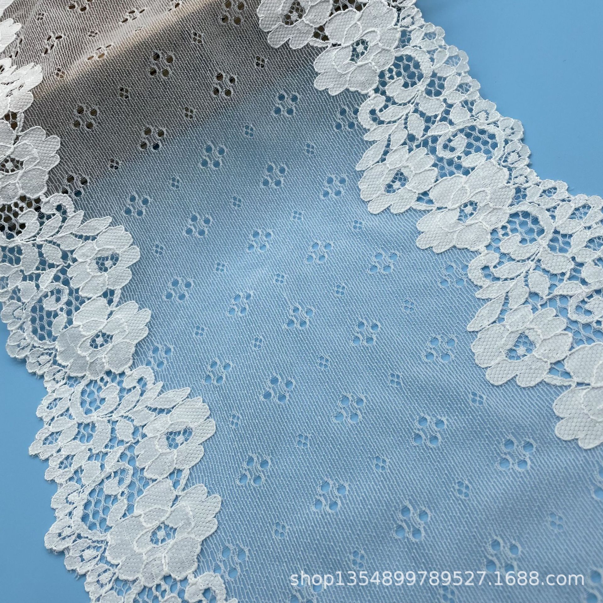 现货批发20cm新版弹力蕾丝花边清新透彻适合各种女装