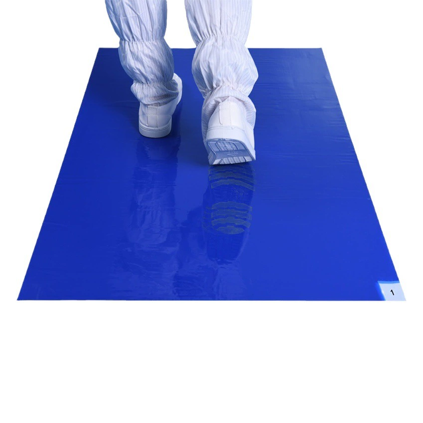 Пылезащитная подушка Shuncai PE, промышленная высоковязкая пылезащитная подушка для обеззараживания мастерской, синяя пылезащитная подушка для очистки помещения, которую можно отклеить