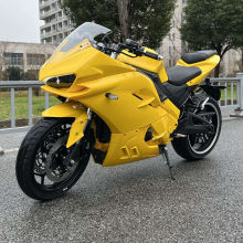 Ducat款电动摩托车成人72Ｖ跑车大型趴赛高速电车油改电摩跑车