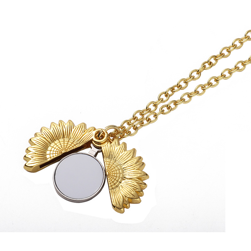 Collar de alas de ángel de transferencia térmica en blanco punto giratorio taladro de sol corazón desplegable accesorios de ropa