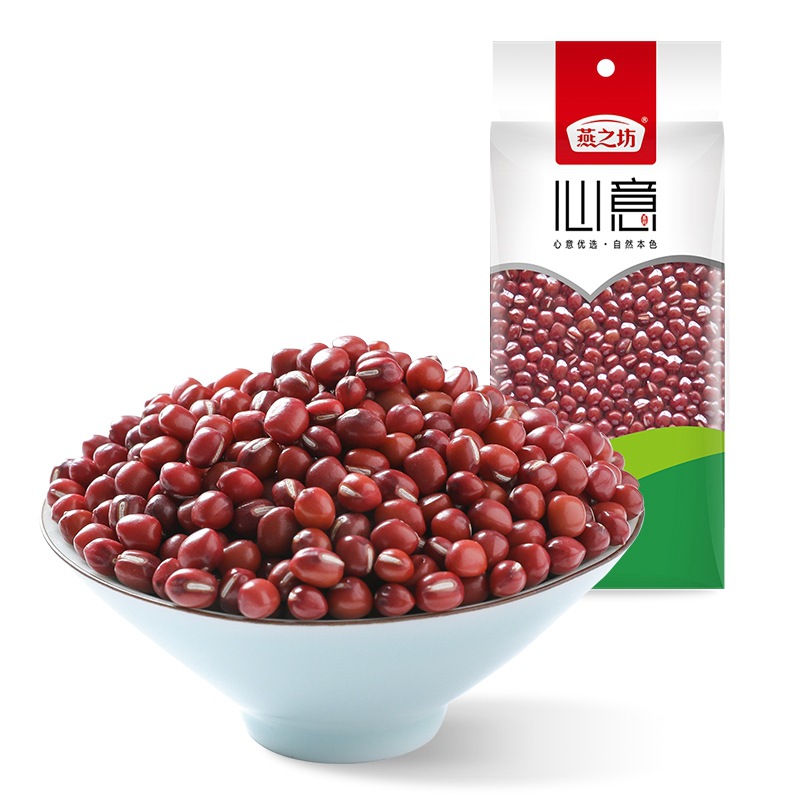 燕之坊五谷杂粮红豆批发 珍珠红小豆厂家销售 粗粮小红豆批发豆子