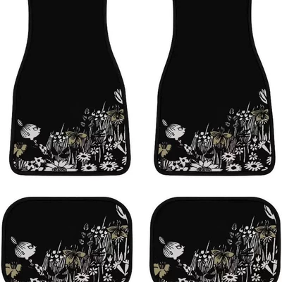Avtomobil döşəmə paspasları, and Stain-Resistant, Universal Car Floor - new-car-floor-mats-36-3344cm-pack-of-two