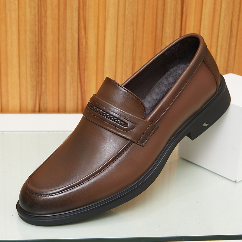 Herbst neue männer schuh abdeckung fuß niedrigen ferse arbeit schuhe karriere spitz herren schuhe_voghion.com