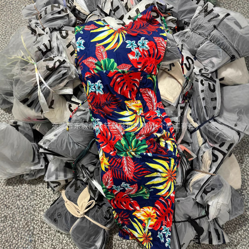 Versatile Bodycon Dress Manufacturer Direct Sales European and American Shein Foreign Trade Miscellaneous Fast Fashion Sexy Dress