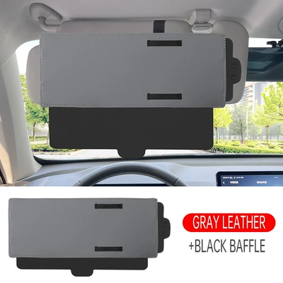 Visor, Sun Visor Manufacturer – Sun shade - gray-leather-ordinary-black-board