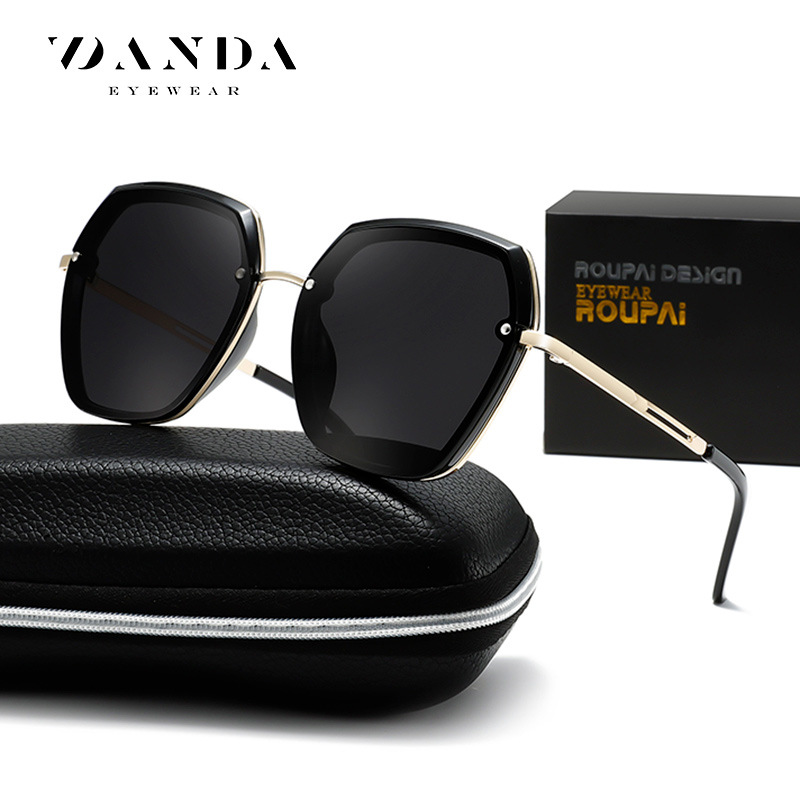 Nuevas gafas de sol polarizadas, conductores masculinos y femeninos, gafas de sol de conducción, gafas de todo fósforo de moda, gafas de sol para exteriores