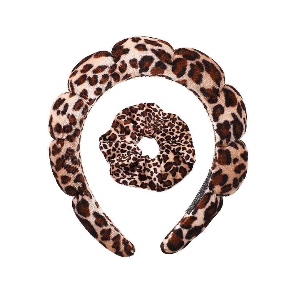 Diadema esponjosa de toalla estilo twist coreano para mujer, de alta gama, para elevar la coronilla, ideal para maquillaje, spa o lavado de cara. image 28