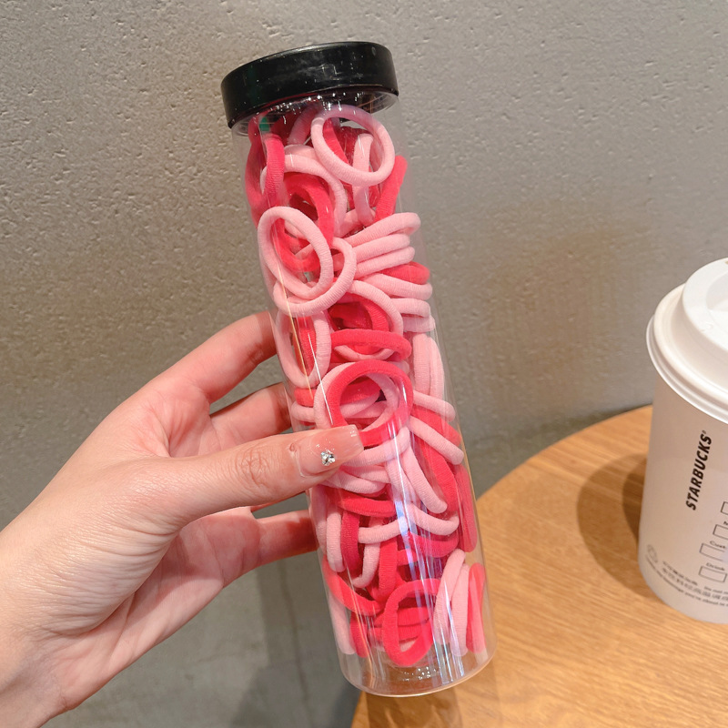 2025 nuevo estilo simple y versátil banda para el cabello sin costuras diadema duradera y de alta elasticidad que no daña el cabello coleta gruesa cuerda para el cabello sombreros