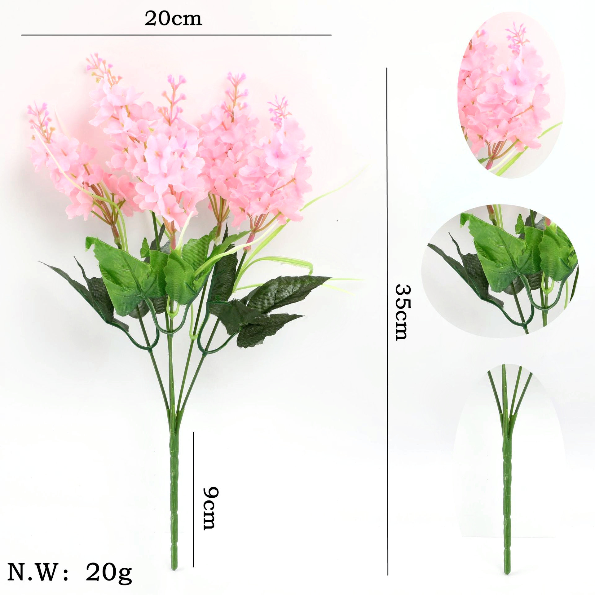 Simulación de flores