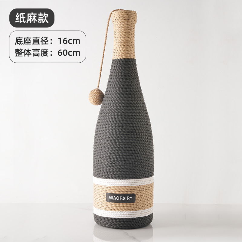 Patas de gato a prueba de gato Columna de agarre de gato Resistente a la captura Columna de sisal grande Gato de gato Garra de molienda Juguetes para gatos Palos para gatos divertidos Productos para gatos