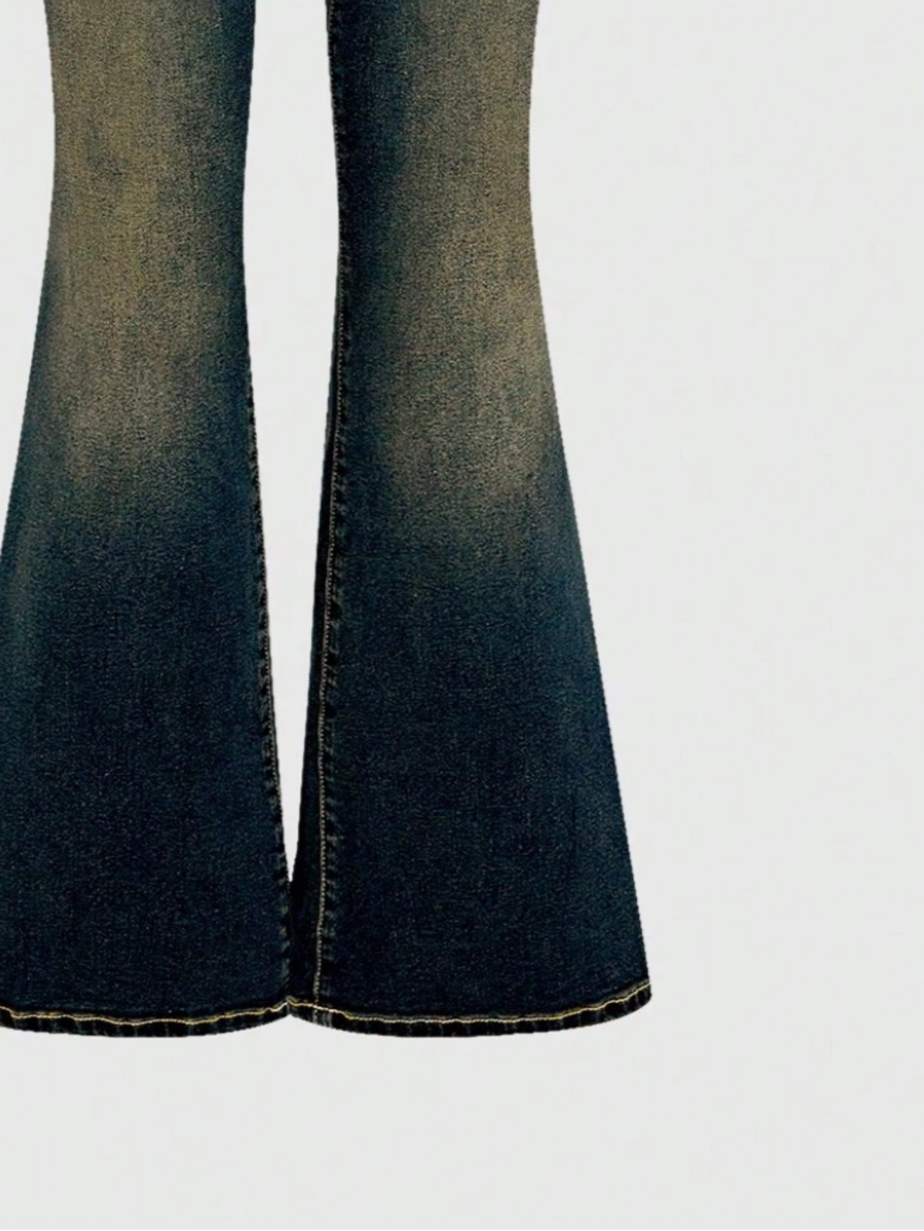 Women's Spicy Embroidered Slim Fit Stretch Jeans Blue Color Casual Fashion Straight Leg Full Length Cotton Polyester_voghion.com