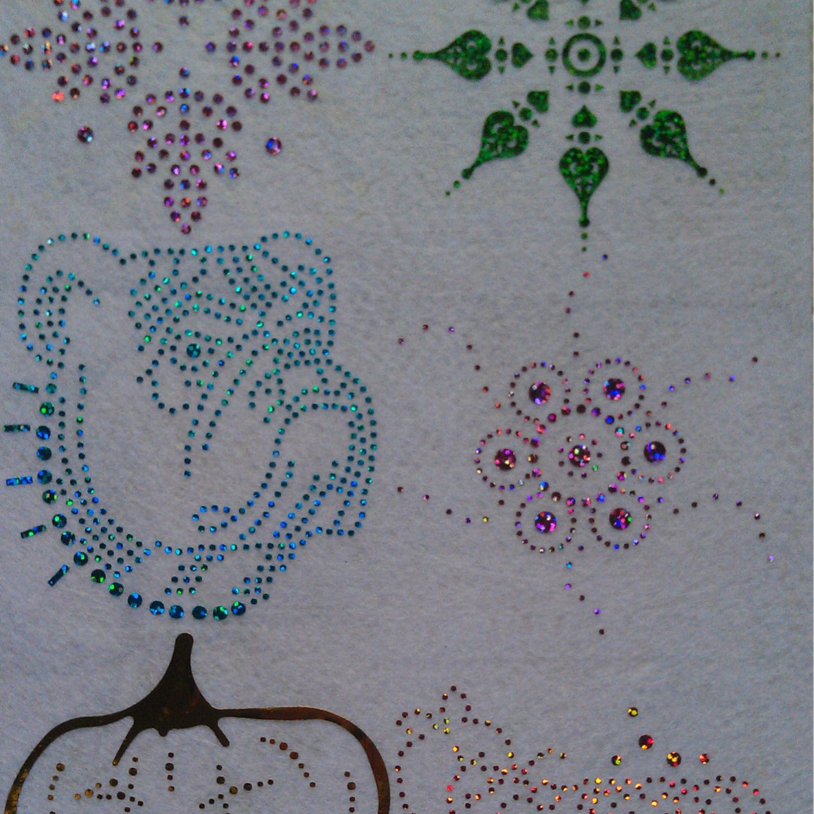 字母镭射纯色刻字膜数码来样图案烫钻激光亮片可烫