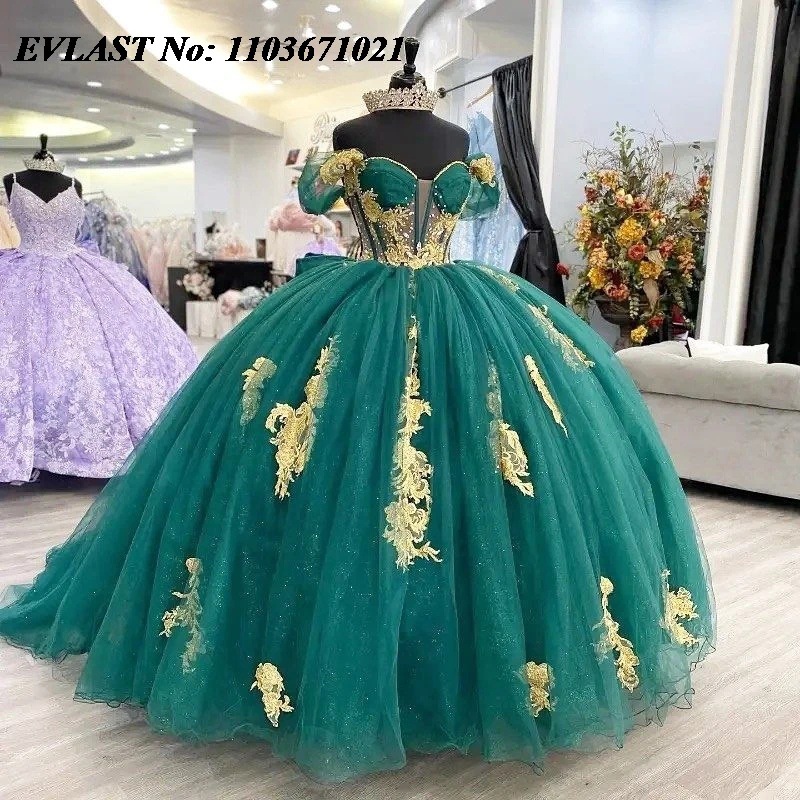 European and American Aliexpress Adult Performance Dress Prom One-Shoulder Large Skirt Appliqué Fluffy Gauze Skirt Colorful Gauze Evening Dress
