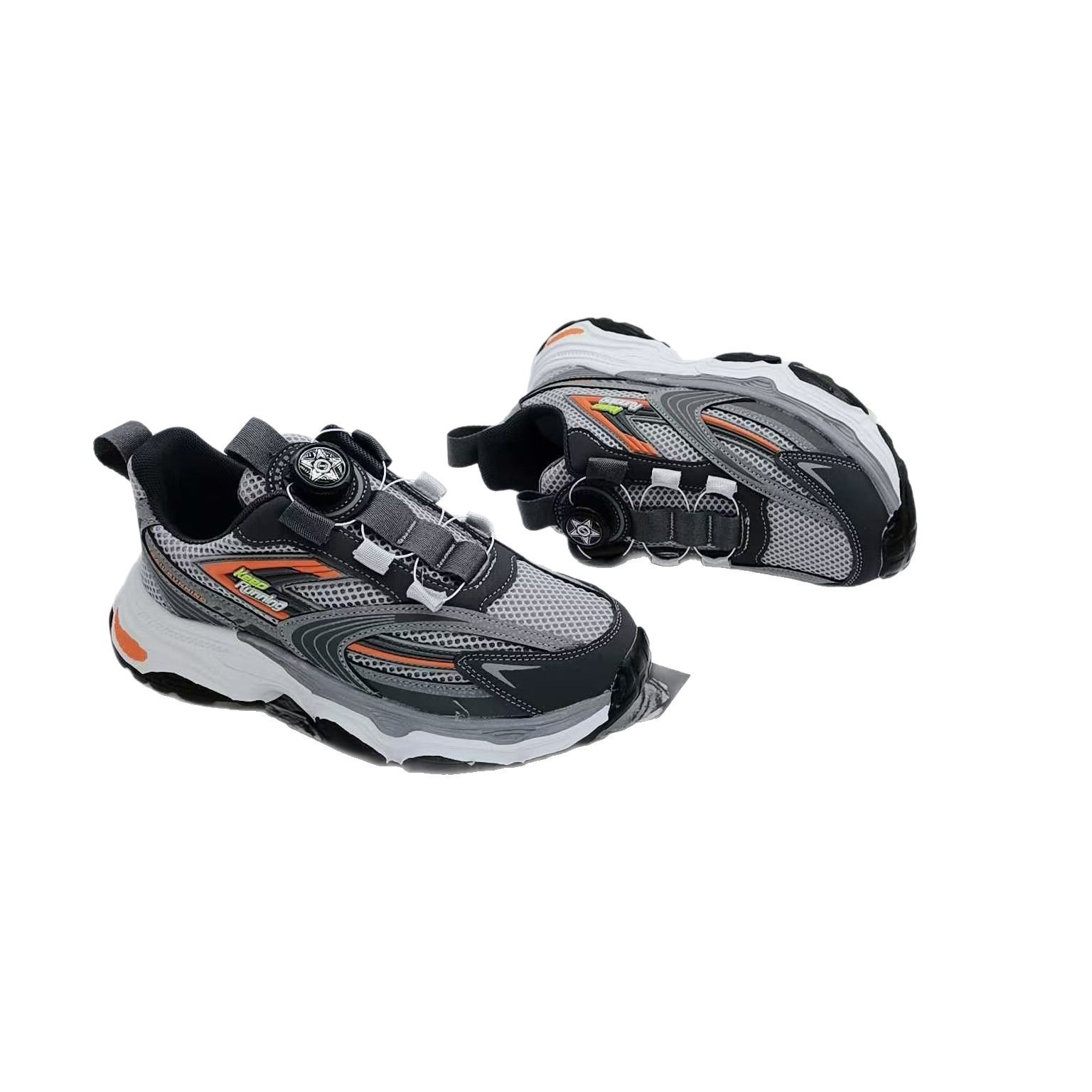 Nuevos zapatos deportivos para niños 2025 primavera nuevos zapatos para niños transpirables zapatos para correr de suela ligera zapatos para niños grandes