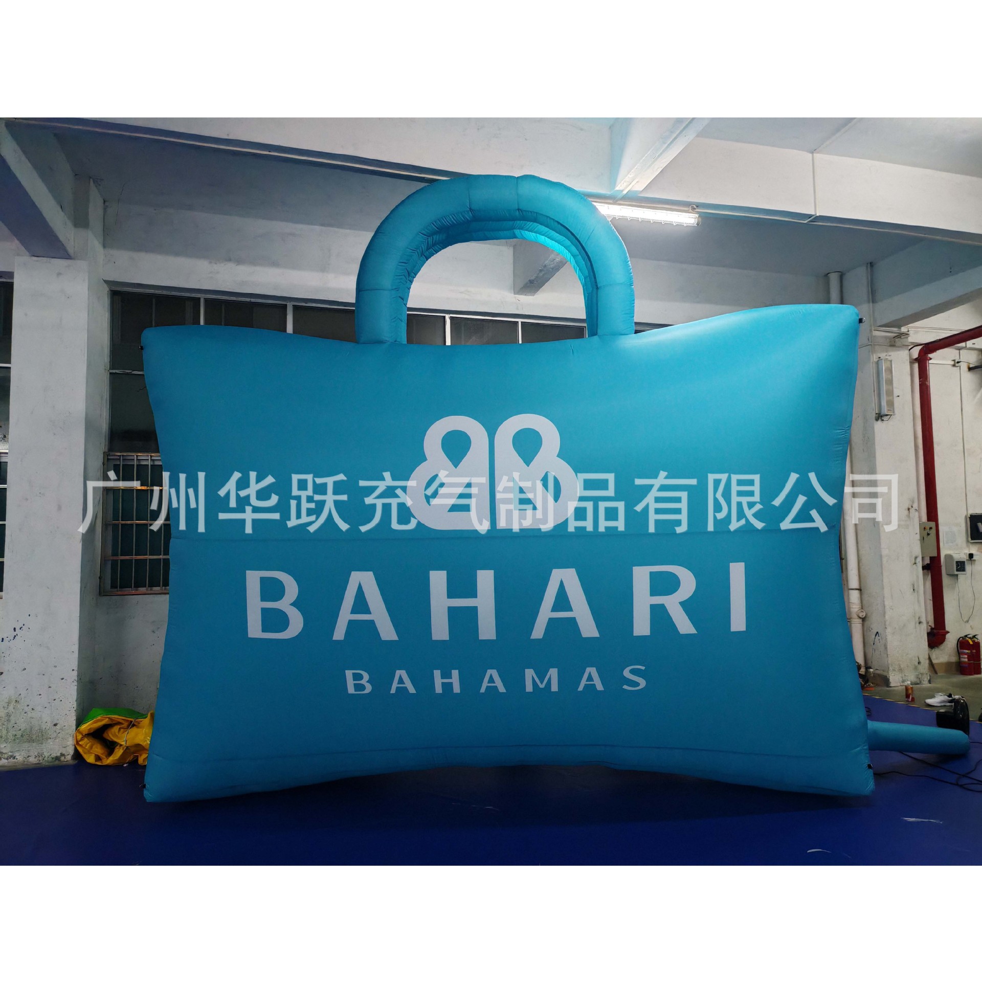 网红充气显眼包气模商业活动美陈异形PVC手提包包道具展示包