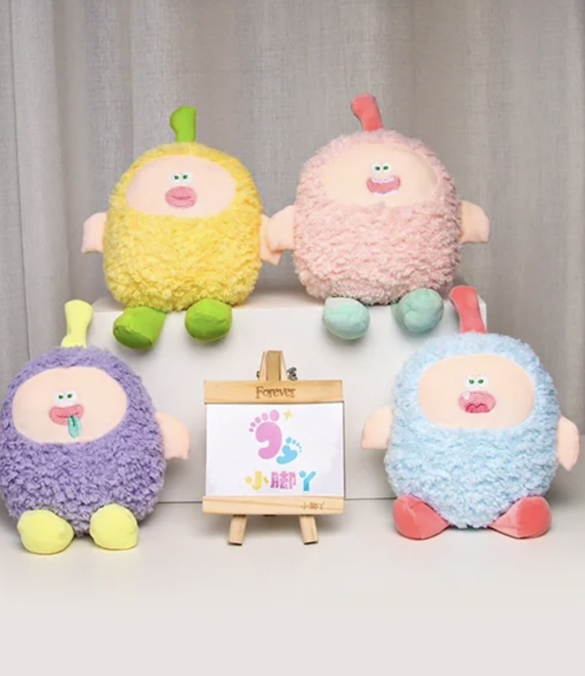 Muñeca peluche 8" máquina garras, regalo lanzamiento boda