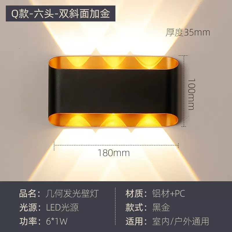 6헤드 더블 경사/6W 블랙+골드