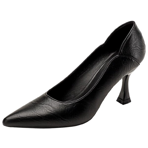 Autumn shoes pointed-toe